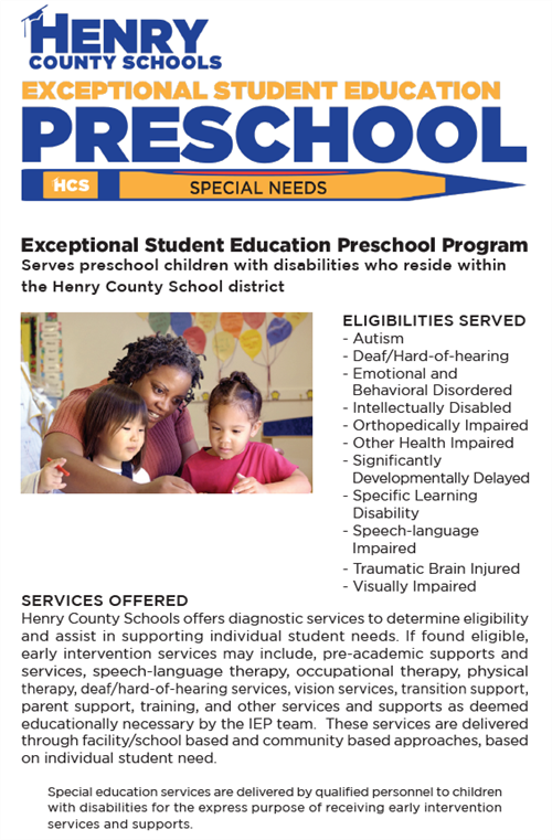 preschool eligibility